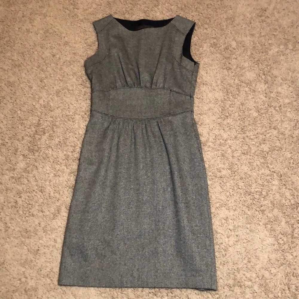 Zara Wool Blend Sheath Dress